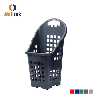 Giỏ mua sắm siêu thị có bánh xe