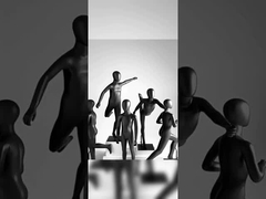 Chuỗi bán hàng trẻ em nhân vật cửa sổ hiển thị Để bán nhân vật