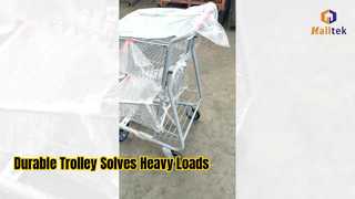 Xe mua sắm siêu thị kim loại